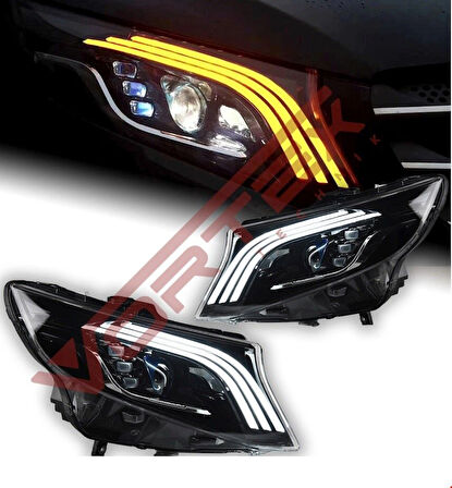 Mercedes Vito W447 Ön Far Seti (Maybach Görünüm) 2014 Sonrası Uyumlu