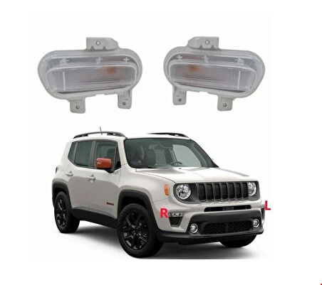 Jeep Renegade Ön Tampon Sinyali Sağ (Tek Duy) 2019 Sonrası Uyumlu