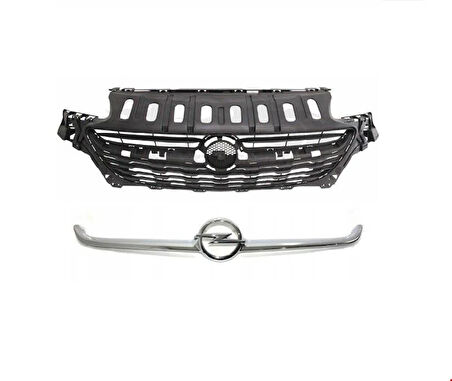 Opel Corsa E Ön Panjur Seti Nikelajlı 2015 Sonrası Uyumlu