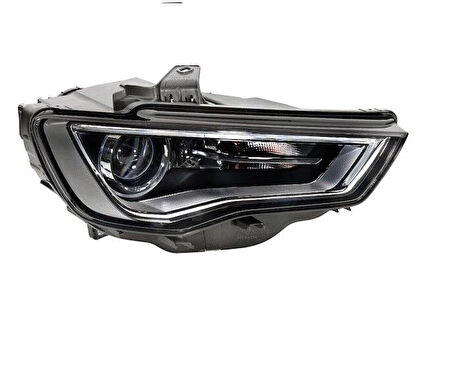 Audi A3 Ön Far Komple (ÇIft Beyin Üzerinde) Sağ 2013 Sonrası Uyumlu