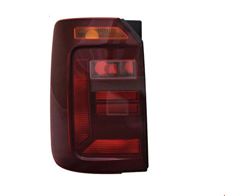 Volkswagen Caddy 2015-2020 Arası Uyumlu Sol Stop Lambası (Koyu Renk)