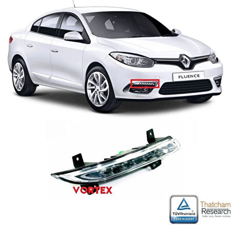 Renault Fluence Gündüz Farı Sağ Led 2013 Sonrası Uyumlu