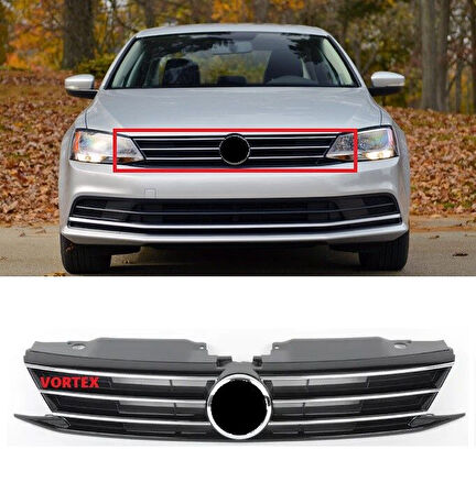 Volkswagen Jetta Ön Panjur 2015 Sonrası Uyumlu