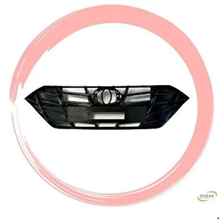 Hyundai I20 Ön Panjur Desenli Siyah 2021 Sonrası Uyumlu