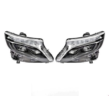 Mercedes Vito Ön Far Takımı Led W447 2014 Sonrası Uyumlu
