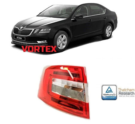 Skoda Octavia Stop Lambası Sağ (Ledli) Baz Model 2017 Sonrası Uyumlu