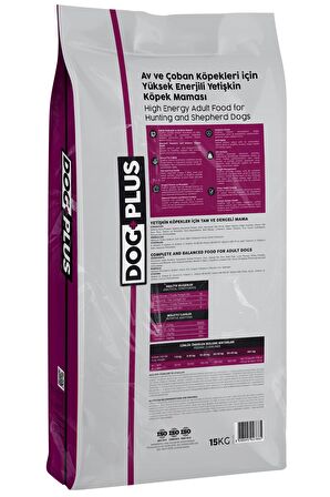 Dogplus Plus Kuzu Etli Yetişkin Kuru Köpek Maması 15 kg