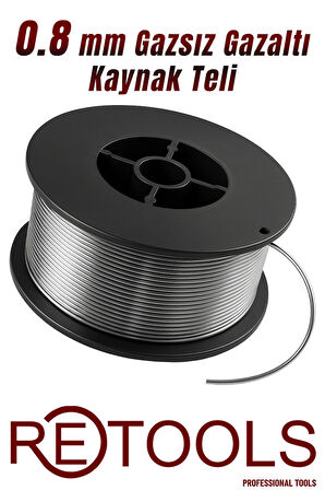 GAZSIZ GAZALTI KAYNAK MAKİNESİ TELİ 0.8 MM 1KG