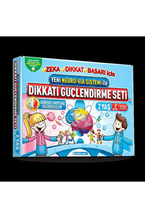 Osman Abalı Dikkati Güçlendirme Seti 1 Yaş + Dikkat Güçlendirme Seti 2 Yaş