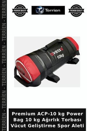 Premium ACP-10 kg Power Bag 10 kg Ağırlık Torbası Vücut Geliştirme Spor Aleti