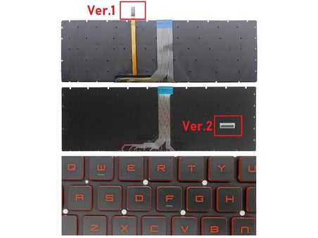 MSI GF75 Thin 9SCSR-222XTR Klavye V1 Işıklı (Kırmızı)