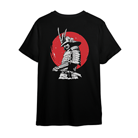 Red Moon Baskılı Unisex Oversize T-Shirt