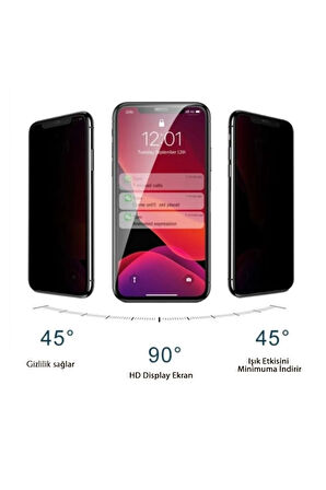 Casper VIA X30 Plus Uyumlu Privacy Hayalet Nano Ekran Koruyucu Film
