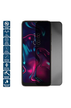 Reeder S19 Max Pro S İçin Uyumlu Privacy Hayalet Nano Ekran Koruyucu Film