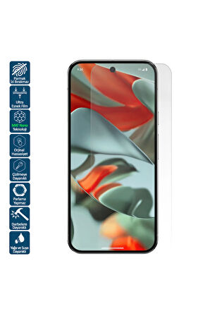 Google Pixel 9 Pro XL İçin Uyumlu Mat Ekran Koruyucu Film