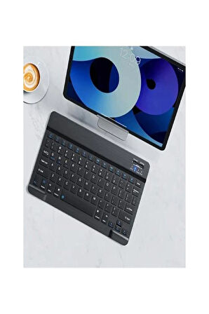 GTX Jaculus V2 10.1" Gaming Tablet İçin Uyumlu Slim Şarjlı Türkçe Bluetooth Klavye
