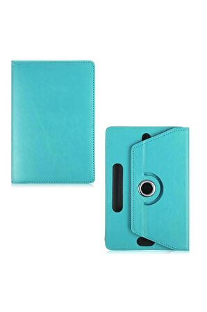 Samsung Galaxy Tab A9 SM-X110 8.7" Uyumlu Üniversal Dönerli Standlı Tablet Kılıfı +Dokunmatik Kalemi Hediye