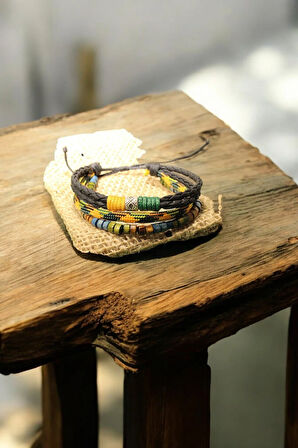 Çok Boncuklu Bileklik Sonbahar Melodisi