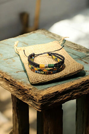 Çok Boncuklu Bileklik Sonbahar Melodisi