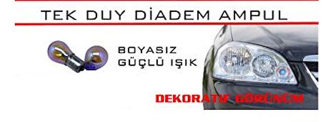 Diadem Ampul PY21W Tek Duy Sinyal Ampulü 12V 2'li Takım