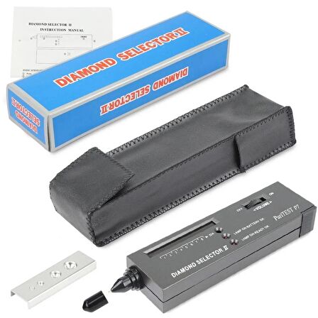 DIAMOND Selector II profesyonel yüksek doğruluk elmas Tester 2 / 3 taş Gem seçici takı Watcher aracı LED elmas göstergesi Test kalemi