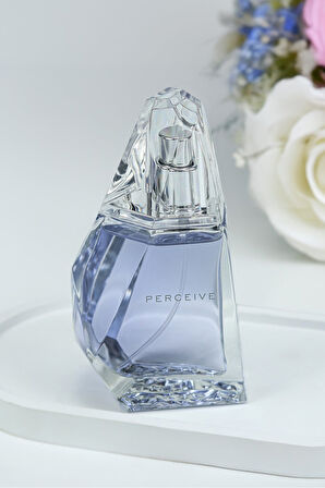 Ham Bez El Çantası & Mavi Tasarım Fular & Perceive Kadın Parfüm & Baskılı T Kupa Hediye Seti