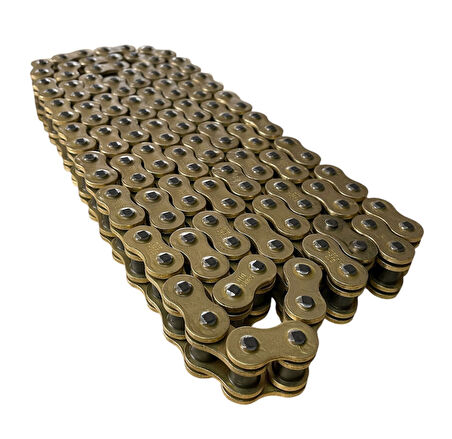 Motosiklet Zincir 530 X 128 Bakla Oringli Gold Did