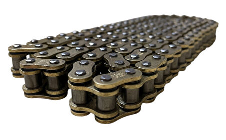 Motosiklet Zincir 428 X 128 Bakla Oringli Gold DİD