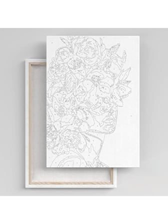 Sayılarla Boyama Tuval Seti (Çıtalı) 40x50 CM - Vosvos