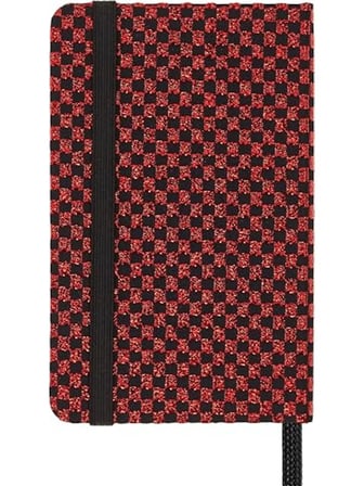 Hediye Kutulu Metalik Kırmızı Moleskine Defter, XS