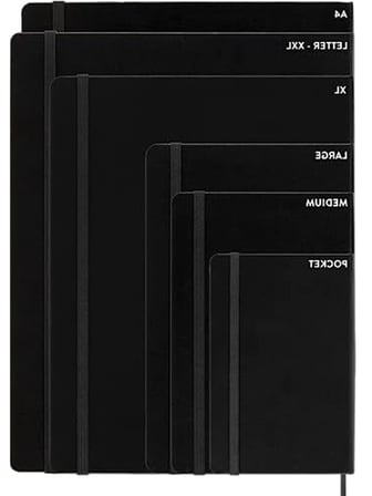 Hediye Kutulu Metalik Kırmızı Moleskine Defter, XS
