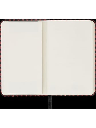 Hediye Kutulu Metalik Kırmızı Moleskine Defter, XS