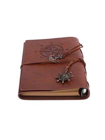 Vintage Doldurulabilir Notebook - Klasik PU-Deri Seyahat Günlüğü