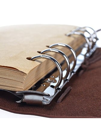 Vintage Doldurulabilir Notebook - Klasik PU-Deri Seyahat Günlüğü