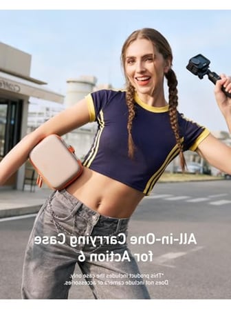 DJI Osmo Action 6 İçin Taşıma Çantası, Pratik Kullanım
