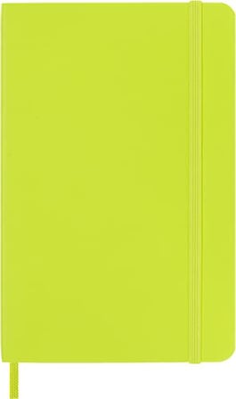 Moleskine Yumuşak Kapak Defter Limon Yeşili (Çizgili - 9X14)