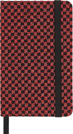 Moleskine Limited Edition Holiday Shine Defter Hediye Kutulu, Sert Kapak, XS (6.5cmX10.5 cm),Düz metalik Kırmızı 160 sayfa