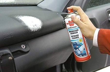 Araç Içi Temizleme Köpüğü 500 Ml Ve Detay Temizlik Fırçası