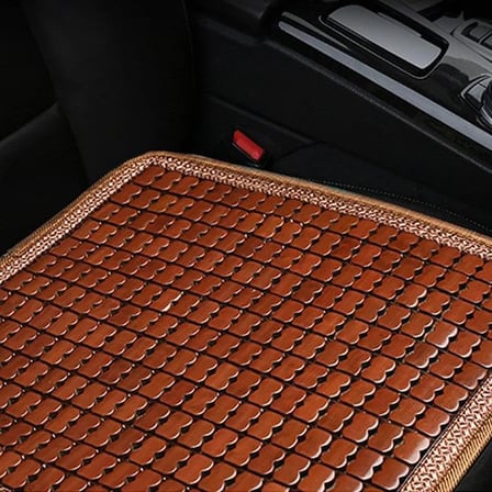 Bambu Nefes Alabilen Terlemez Oto Araç Koltuk Minderi Kaymaz Tabanlı Araç Koltuk Minderi