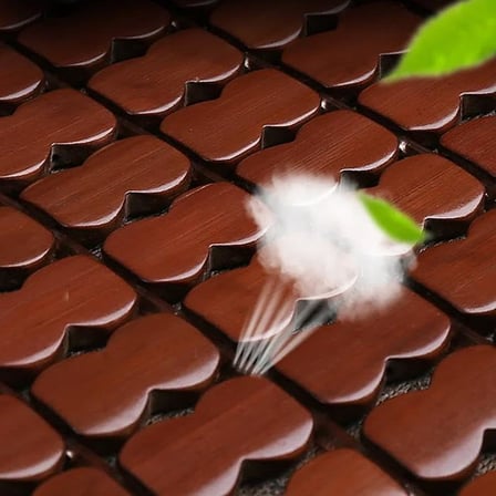 Bambu Nefes Alabilen Terlemez Oto Araç Koltuk Minderi Kaymaz Tabanlı Araç Koltuk Minderi