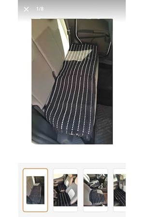 Terletmez Oto Kilim Ön Ve Arka 3'lü Serme Set Serme Kilim Siyah Beyaz, yuuıoo8997