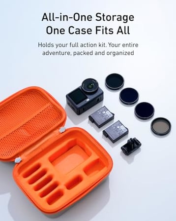 Osmo Action 6 için Taşıma Çantası (Grey), DisAdv Series for DJI Osmo Action 6