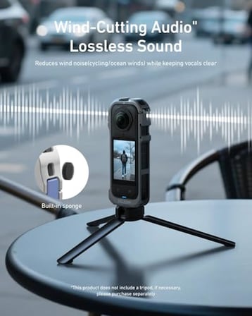 Insta360 X5 Utility Metal Çerçeve | Metal Frame for Insta 360 X5 | Insta360 X5 için Koruyucu ÇErçeve