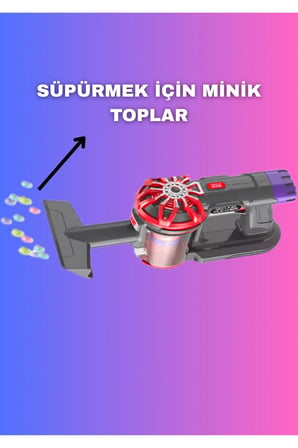 Pilli Sesli Simülasyon Toplu 4 Farklı Mod Çekim Gücü Olan Dikey Süpürge