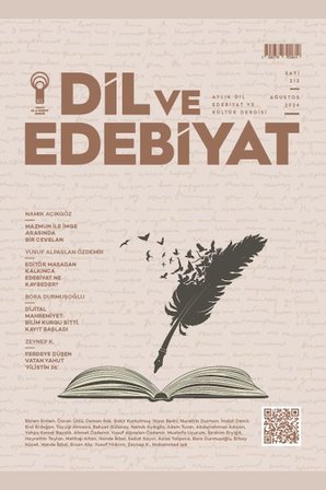 Dil ve Edebiyat Dergi 212.Sayı Ağustos 2026