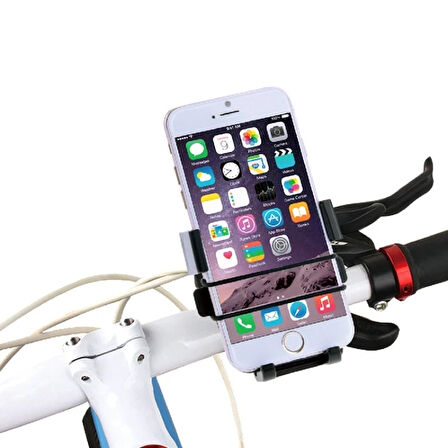 Haweel 360 Donerli Universal Telefon Bisiklet Tutucu (Siyah)