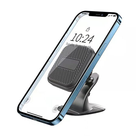 ML173 Araç Torpido Üstü Manyetik Kare Telefon Tutucu (Siyah)
