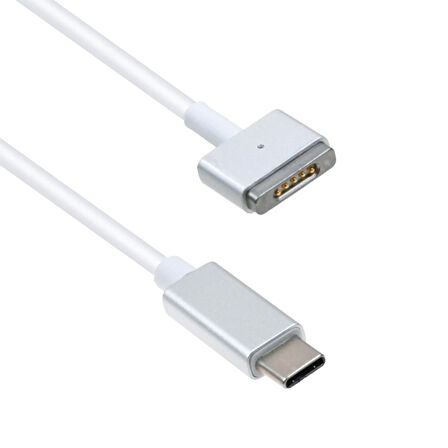 Usb-C To Magsafe 2 Macbook Pro Macbook Air Uyumlu Şarj Kablosu 1.8M (Beyaz)