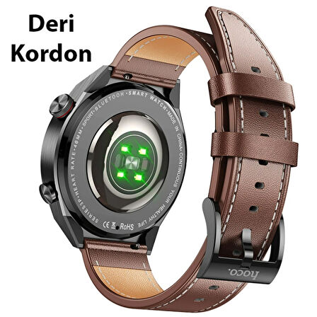 HOCO Y11 Watch Sesli Görüşme IP68 Su Geçirmez Sport Akıllı Saat (Siyah)