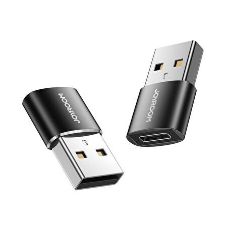 Joyroom S-H152 USB to Type-C Dönüştürücü Adaptör (Siyah)